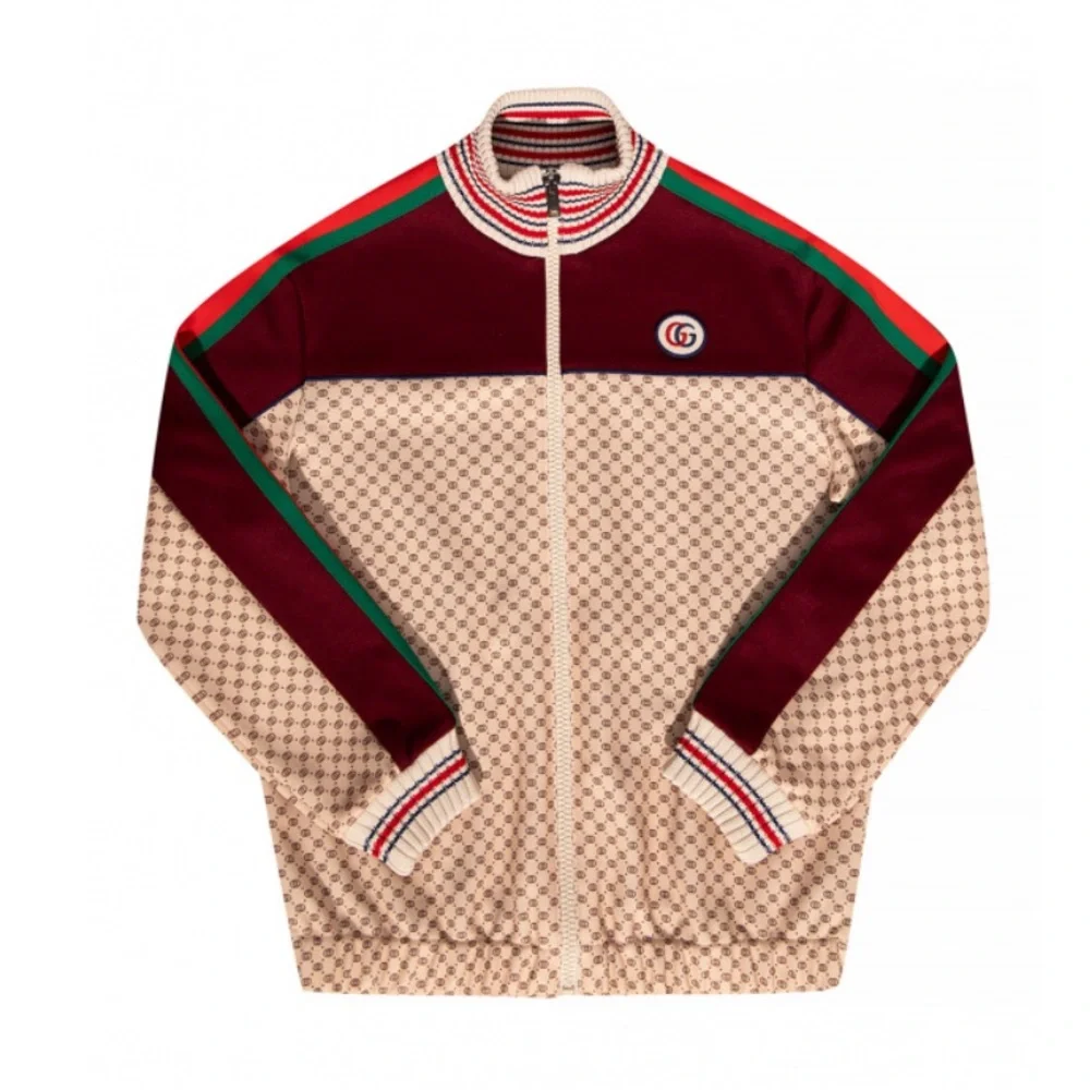 BNIB AUTHENTIC GUCCI GG jacquard cotton jacket WITH GUCCI cloth hanger - Picture 3 of 5